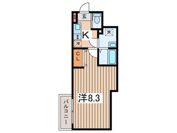 ベイルーム横浜瀬谷の物件間取画像